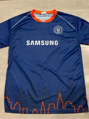 New York Mets Blue Soccer Jersey SGA Giveaway 7/9/24 Samsung Large